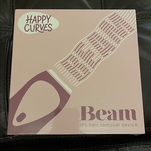 Beam Happy Curves
IPL hair remover device
New in box